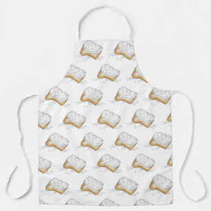 New Orleans Louisiana NOLA Sugary Beignet Pastry Apron