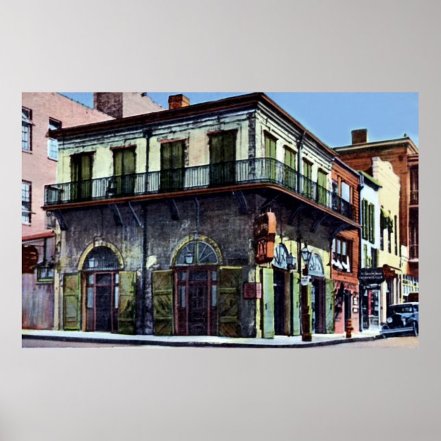 New Orleans Louisiana Old Absinthe House 1940 Poster (Front)