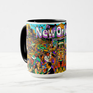 New Orleans, Louisiana People Having Fun Mug