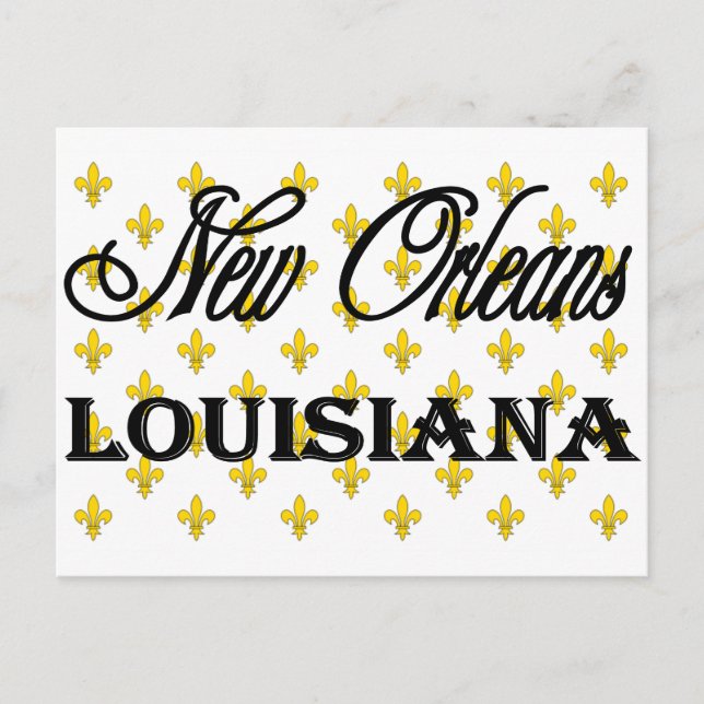 New Orleans, Louisiana Postcard (Front)