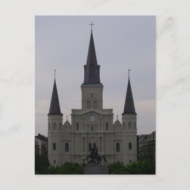 New Orleans, Louisiana St. Louis Cathedral Postcard (Front)