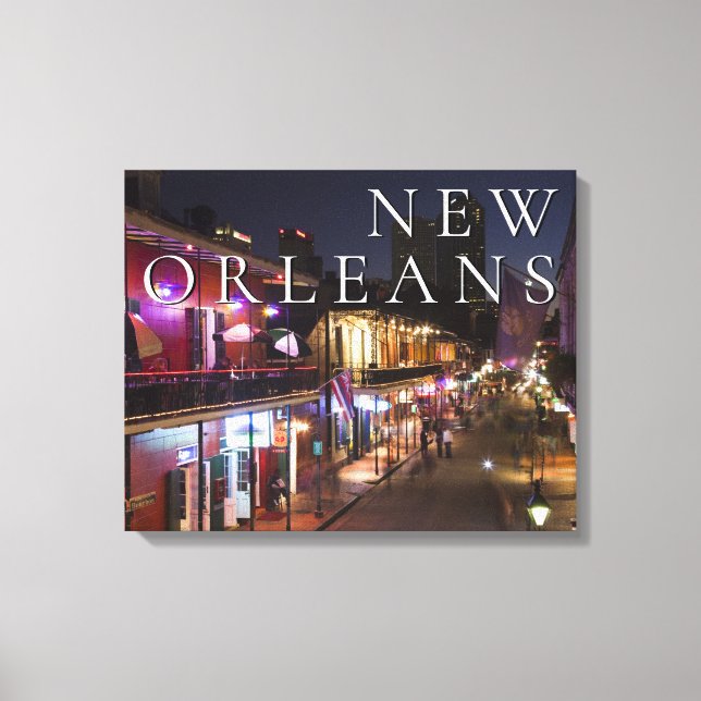 New Orleans, Louisiana | The French Quarter Canvas Print (Front)