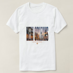 New Orleans Louisiana Travel Design T-Shirt