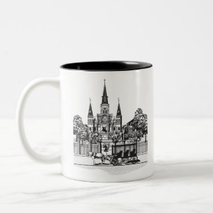 New Orleans, Louisiana Two-Tone Coffee Mug