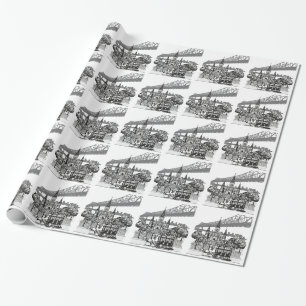 New Orleans Louisiana Wrapping Paper