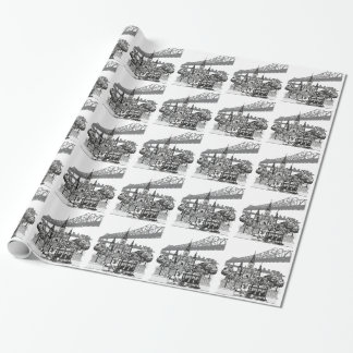 New Orleans Louisiana Wrapping Paper