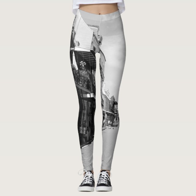 New Orleans, Louisianna NOLA Leggings (Front)
