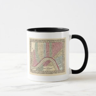 New Orleans Map by Mitchell Mug