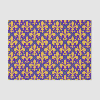 New Orleans Mardi Gras Fleur de Lis Tissue Paper