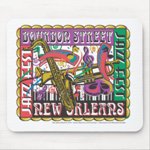 New Orleans Mardi Gras Mouse Mat