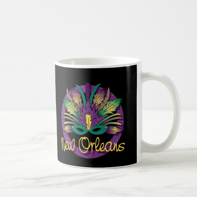 New Orleans Mardi Gras Mug (Right)