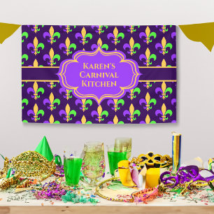 New Orleans Mardi Gras or Carnival Banner