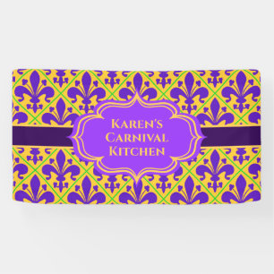 New Orleans Mardi Gras or Carnival Banner