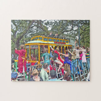 New Orleans Mardi Gras Parade Jigsaw Puzzle