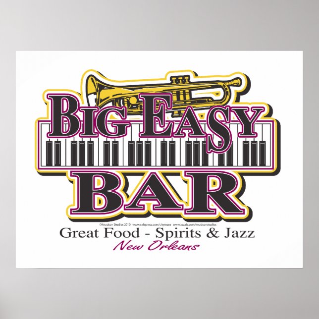 New Orleans Mardi Gras Poster (Front)