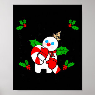 New Orleans Mr Bingle Christmas Tradition Snowman Poster