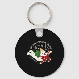 New Orleans Mr Bingle Christmas Tradition Snowmen Key Ring