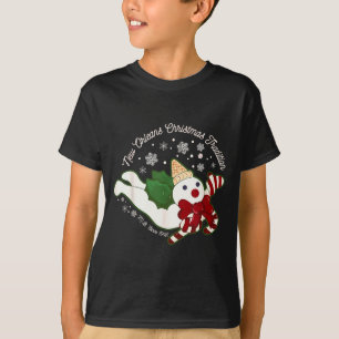 New Orleans Mr Bingle Christmas Tradition Snowmen  T-Shirt