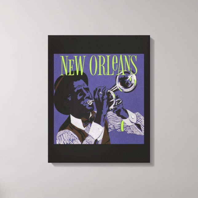 New Orleans Music canvas print (Front)