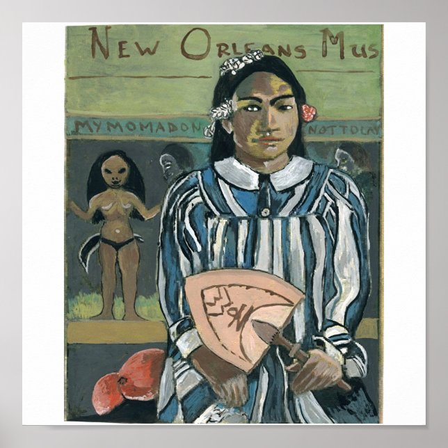 New Orleans Music: WWOZ Fan Poster (Front)