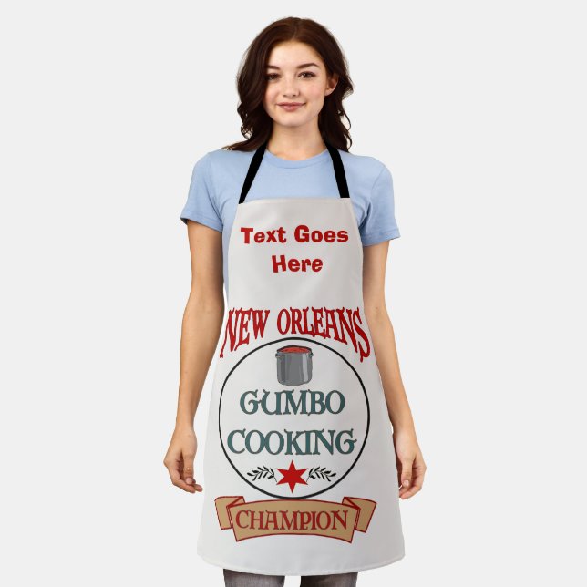 New Orleans Neighbourhoods, add text, Apron (Worn)