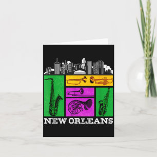 New Orleans, Nola And The Big Easy Men, Women And  Card