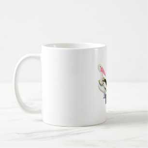New Orleans pelican with beads Coffee Mug
