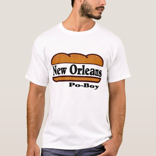 New Orleans Po Boy T-Shirt (Front)