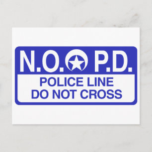 New Orleans Police Postcard
