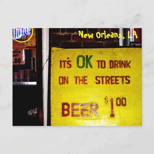 New Orleans Postcard (Front)