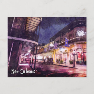 New Orleans Postcard Downtown