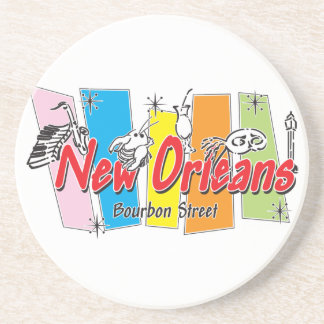 New Orleans Retro Look Coaster
