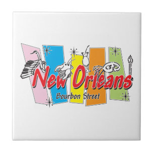 New Orleans Retro Look Tile