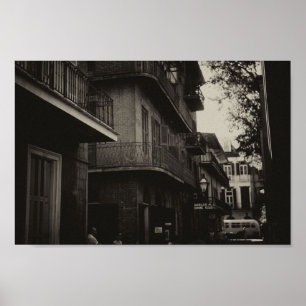 New Orleans Retro Mid-Century Inspired Poster