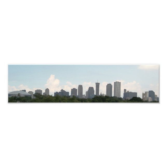 New Orleans Skyline Photo Print (Front)