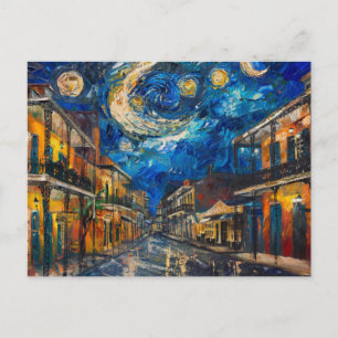New Orleans Starry Postcard