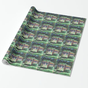 New Orleans Street Car Wrapping Paper