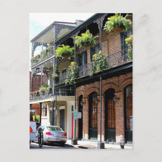 New Orleans Street Scene Postcard