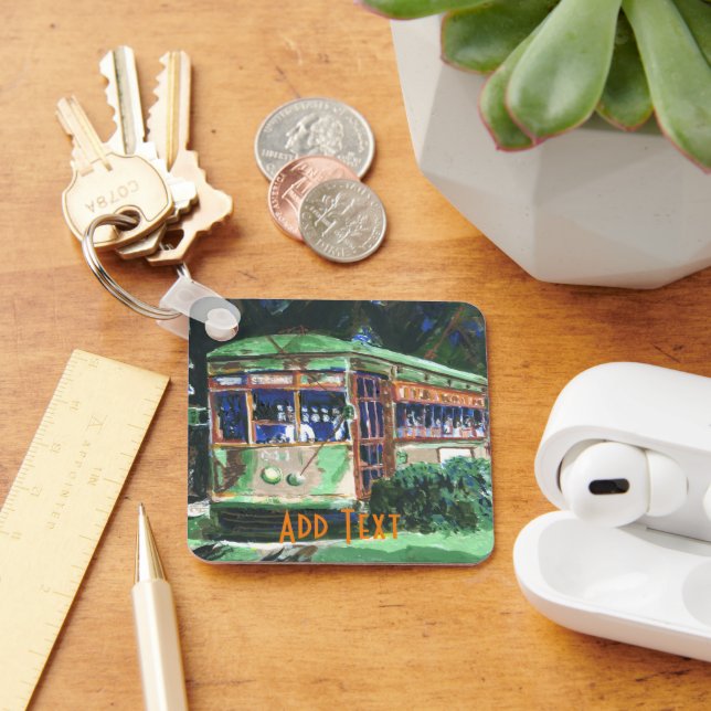 New Orleans Streetcar Keychain (Desk)