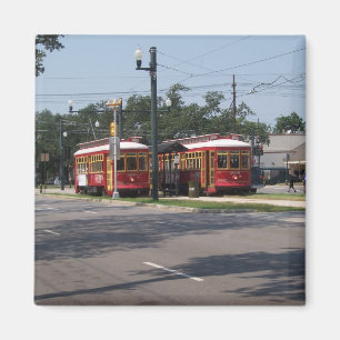 New Orleans Streetcar Magnet