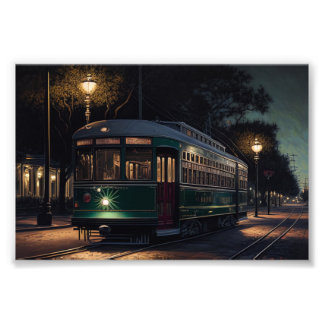 New Orleans Streetcar, New Orleans, NOLA Photo Print