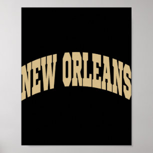 New Orleans - Throwback Design - Clic Poster