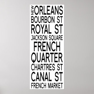 New Orleans | Typography Poster