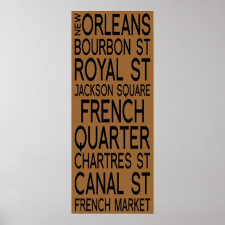 New Orleans | Typography Poster