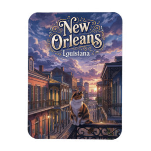 New Orleans USA Magnet