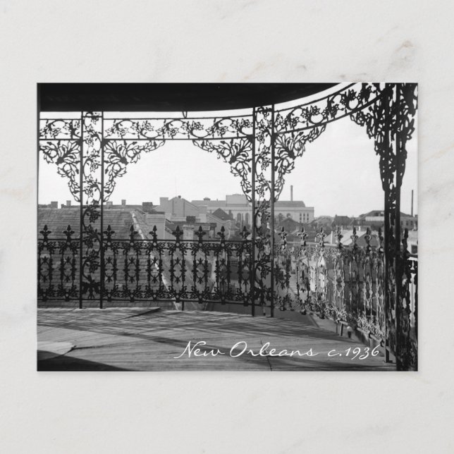 New Orleans Vintage Postcard (Front)