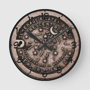 New Orleans Water Metre Clock