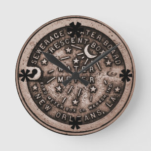 New Orleans Water Metre Clock