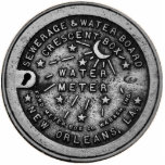 New Orleans Water Metre Cover Replica Standing Photo Sculpture<br><div class="desc">New Orleans Water Metre Cover Replica</div>