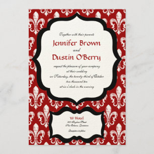 New Orleans Wedding Invitation